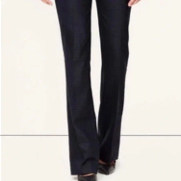 LOFT Marisa Boot Cut Black Pants - Picture 2 of 8